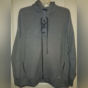 Reebok Charcoal Pullover Hoodie